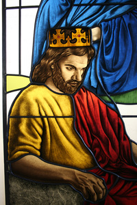 A pentinent King David